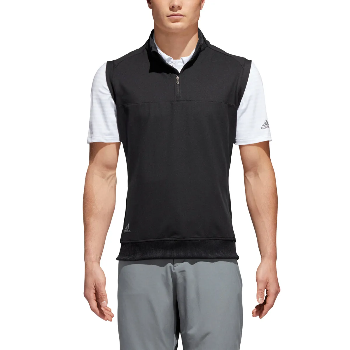 Adidas Classic Club 1/4 Zip Men Golf Vest