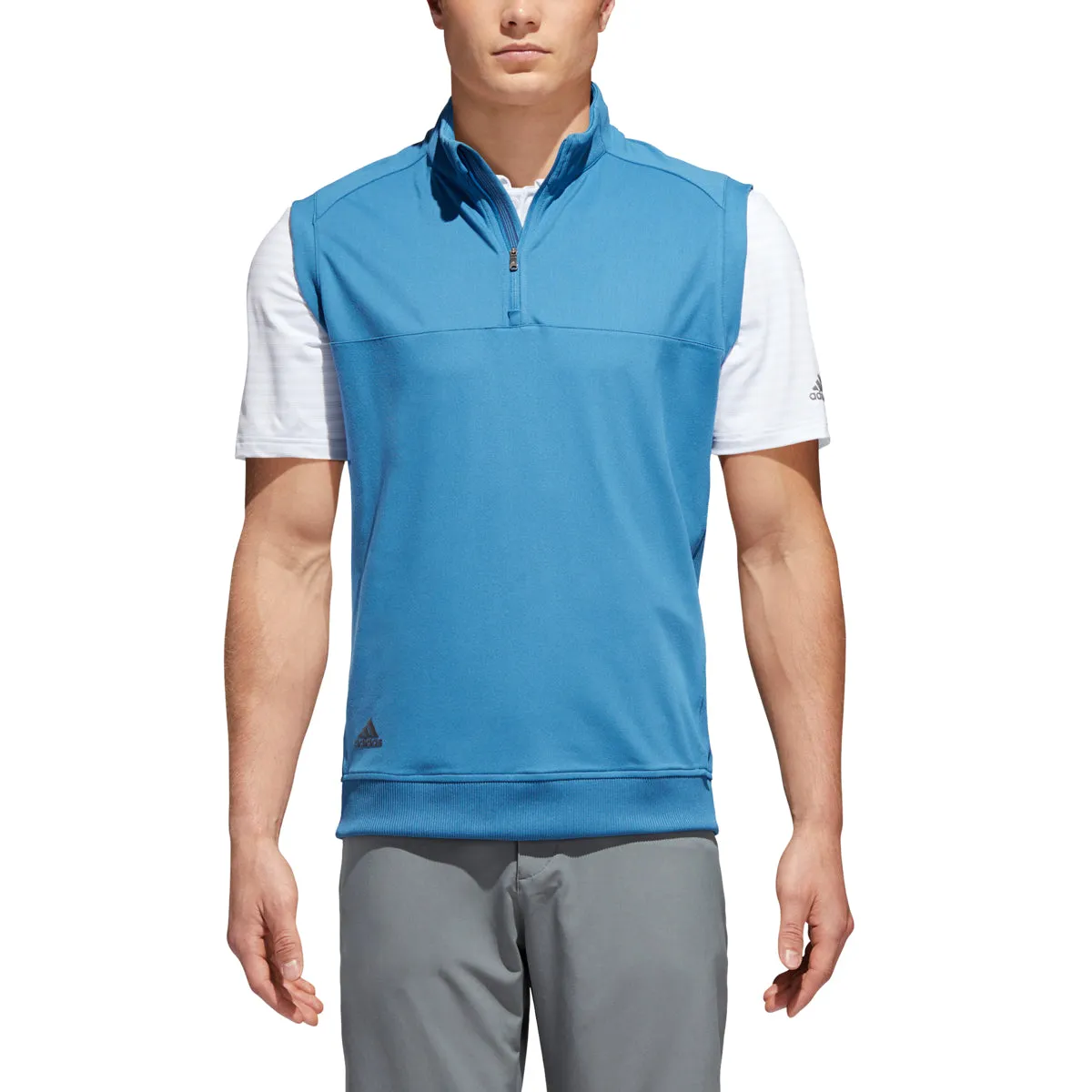 Adidas Classic Club 1/4 Zip Men Golf Vest