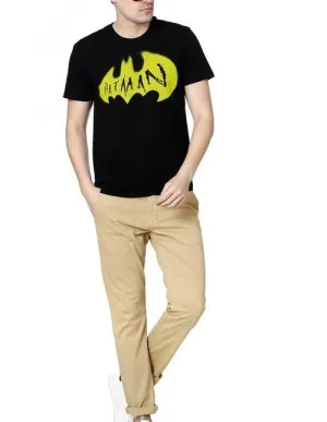 Batman Superhero Protector Black Half Sleeves Men