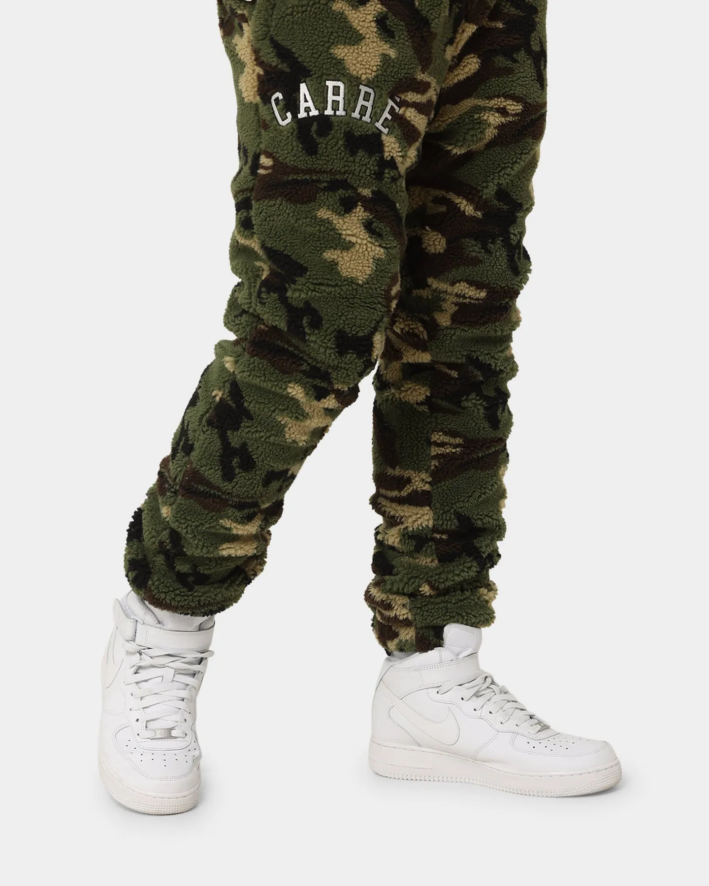 Carre C-Class Polar Fleece Track Pants Woodland Camo