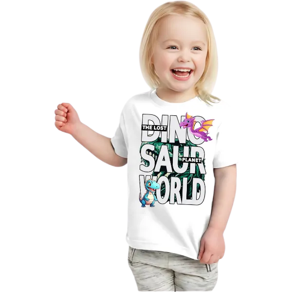 DINO WORLD T Shirt for Kids