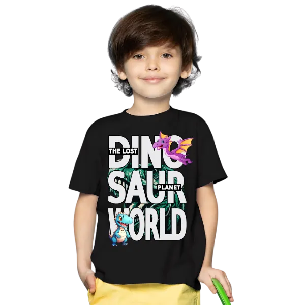 DINO WORLD T Shirt for Kids