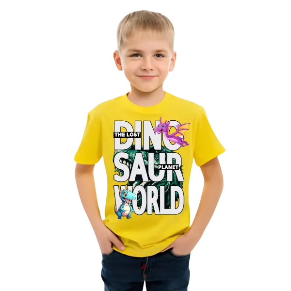 DINO WORLD T Shirt for Kids