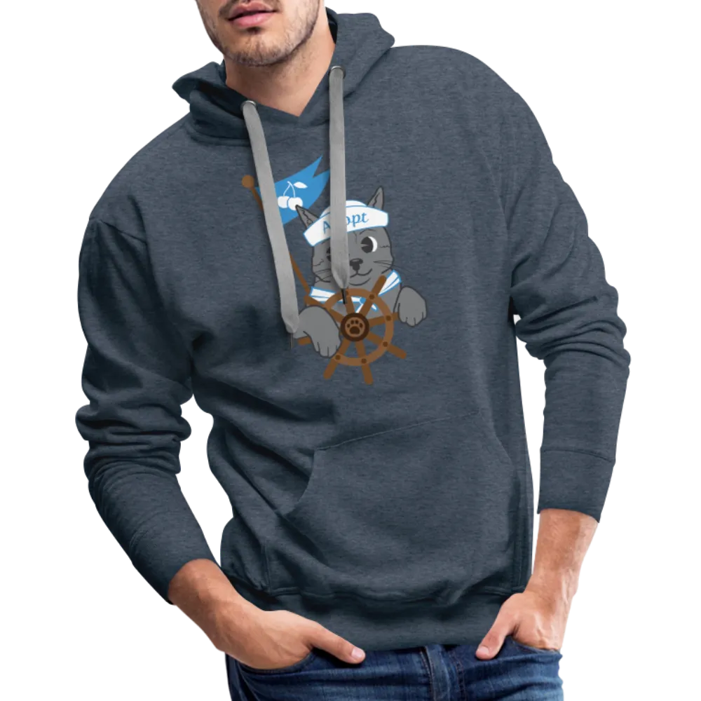 Door County Sailor Cat Premium Hoodie