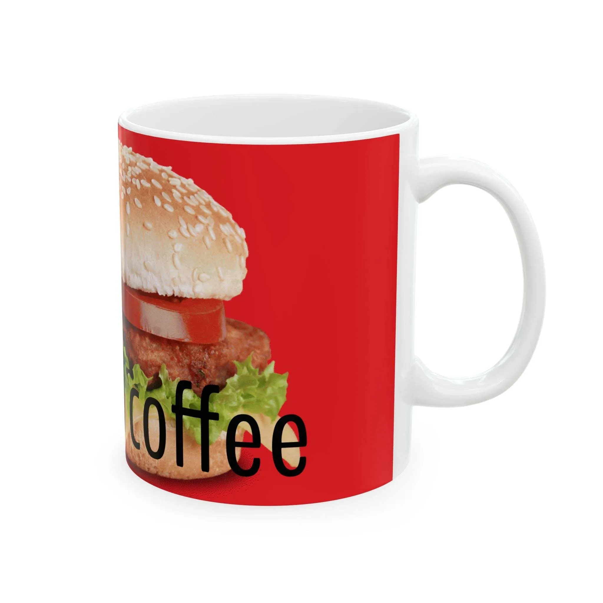 Eat and Coffee Mug (Red)