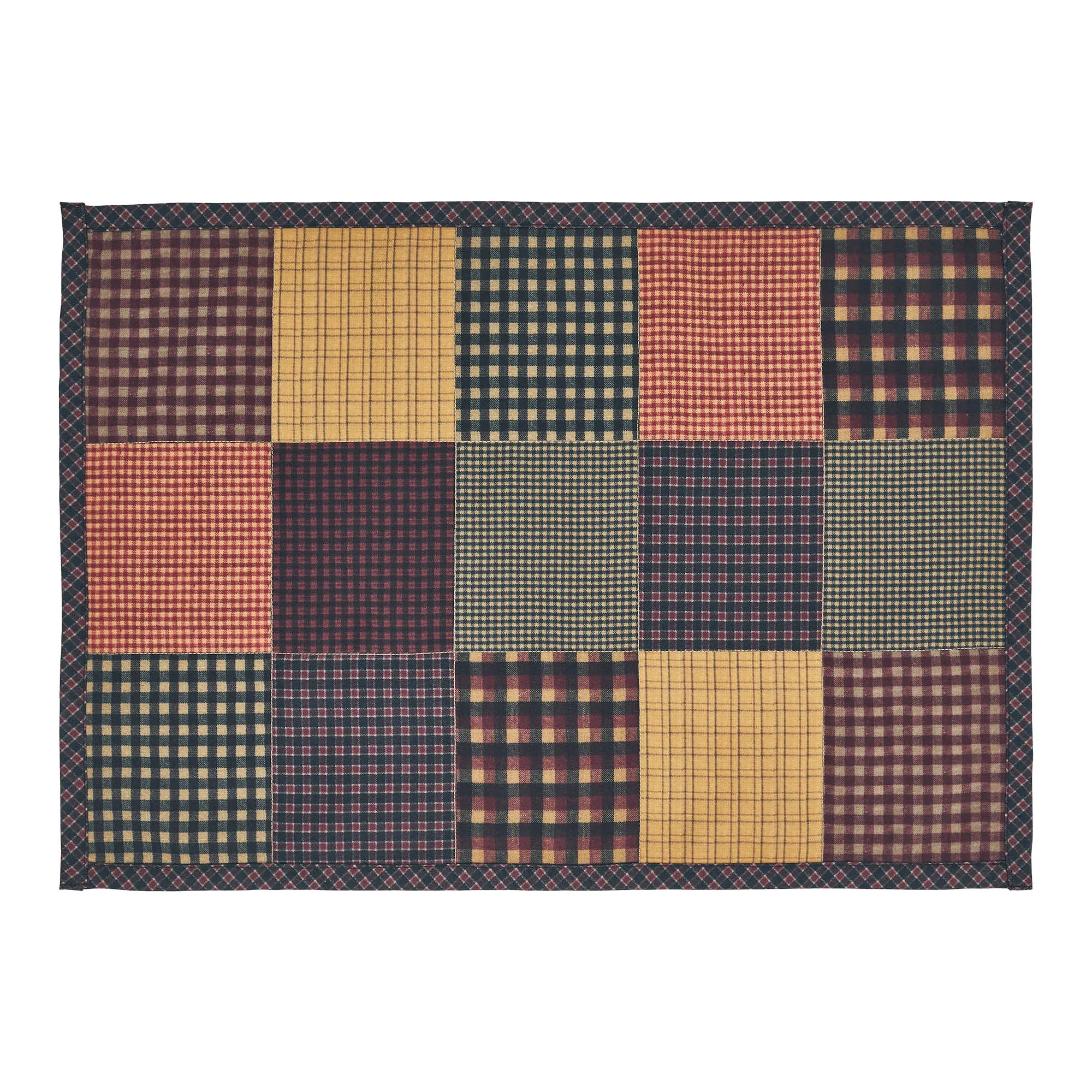 Heritage Farms Quilted Placemat Set of 2 13x19