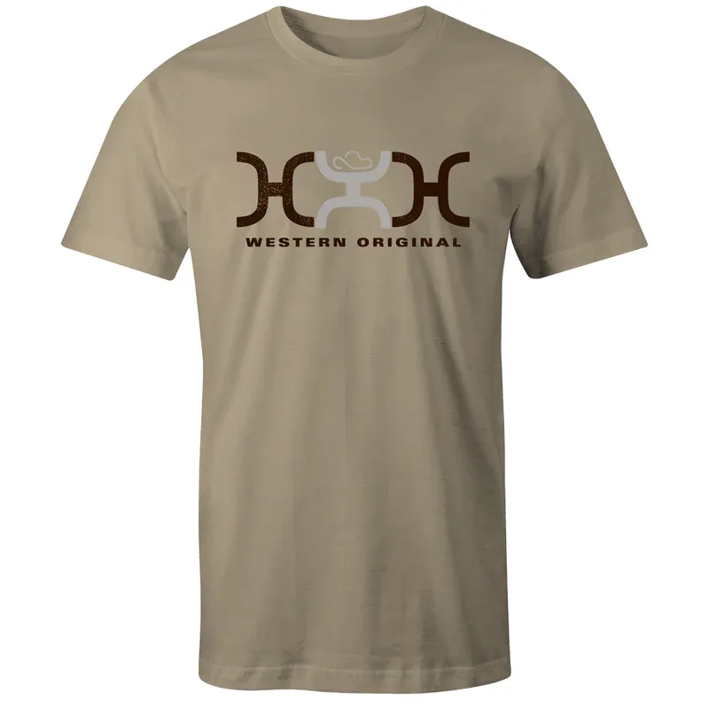 Hooey Men's "Loop" Graphic Tan T-Shirt HT1681TN