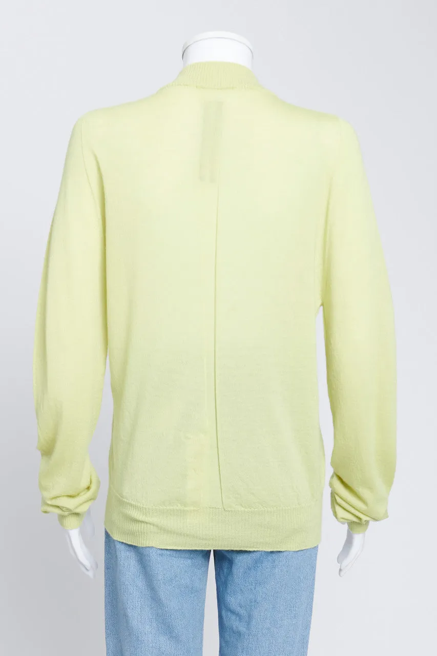 Lime Green Wool Sweater