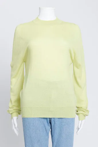 Lime Green Wool Sweater