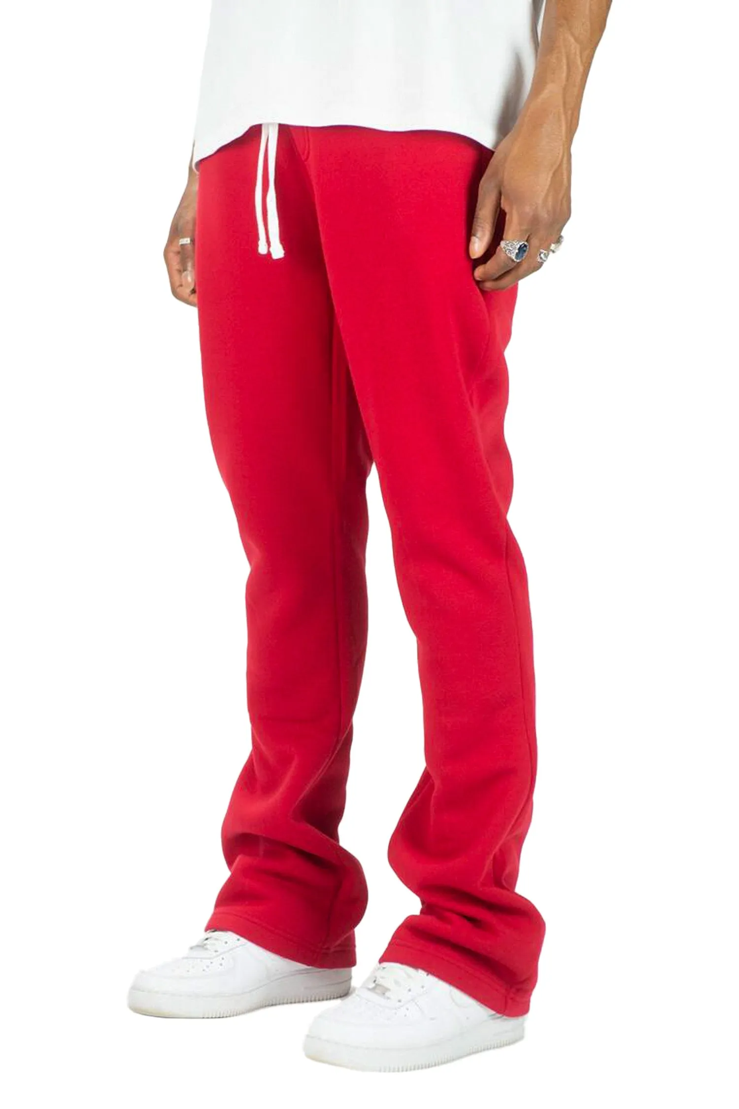 Men's Fleece Stacked Fit Sweat Pants (New Colorways)