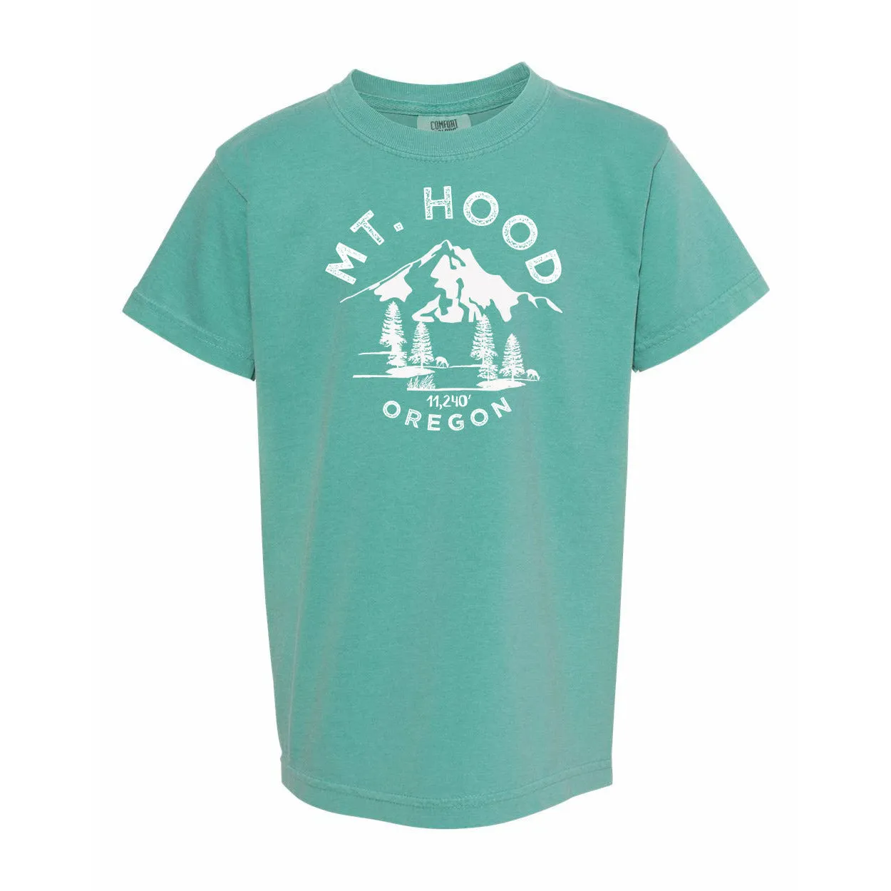 Mount Hood Youth Comfort Colors T shirt