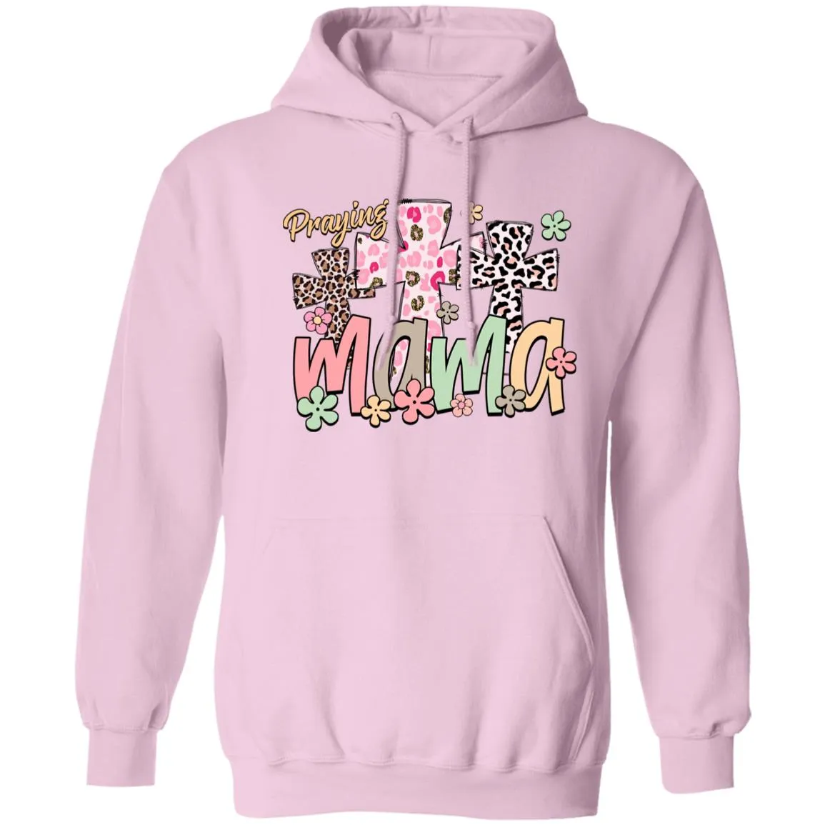 Praying Mom Hoodie - Embrace Faith in Full Bloom