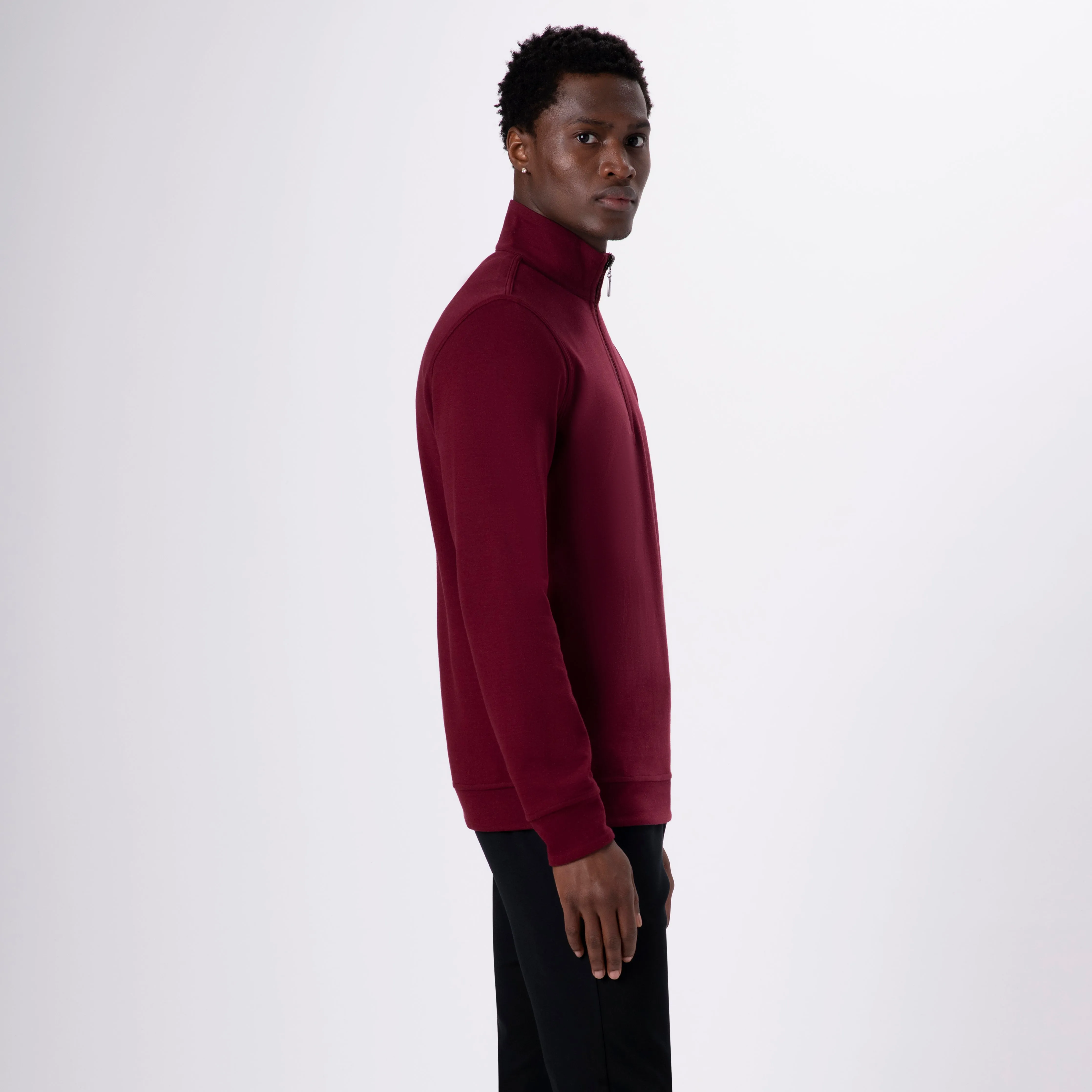 Reversible Long Sleeve Quarter Zip Pullover