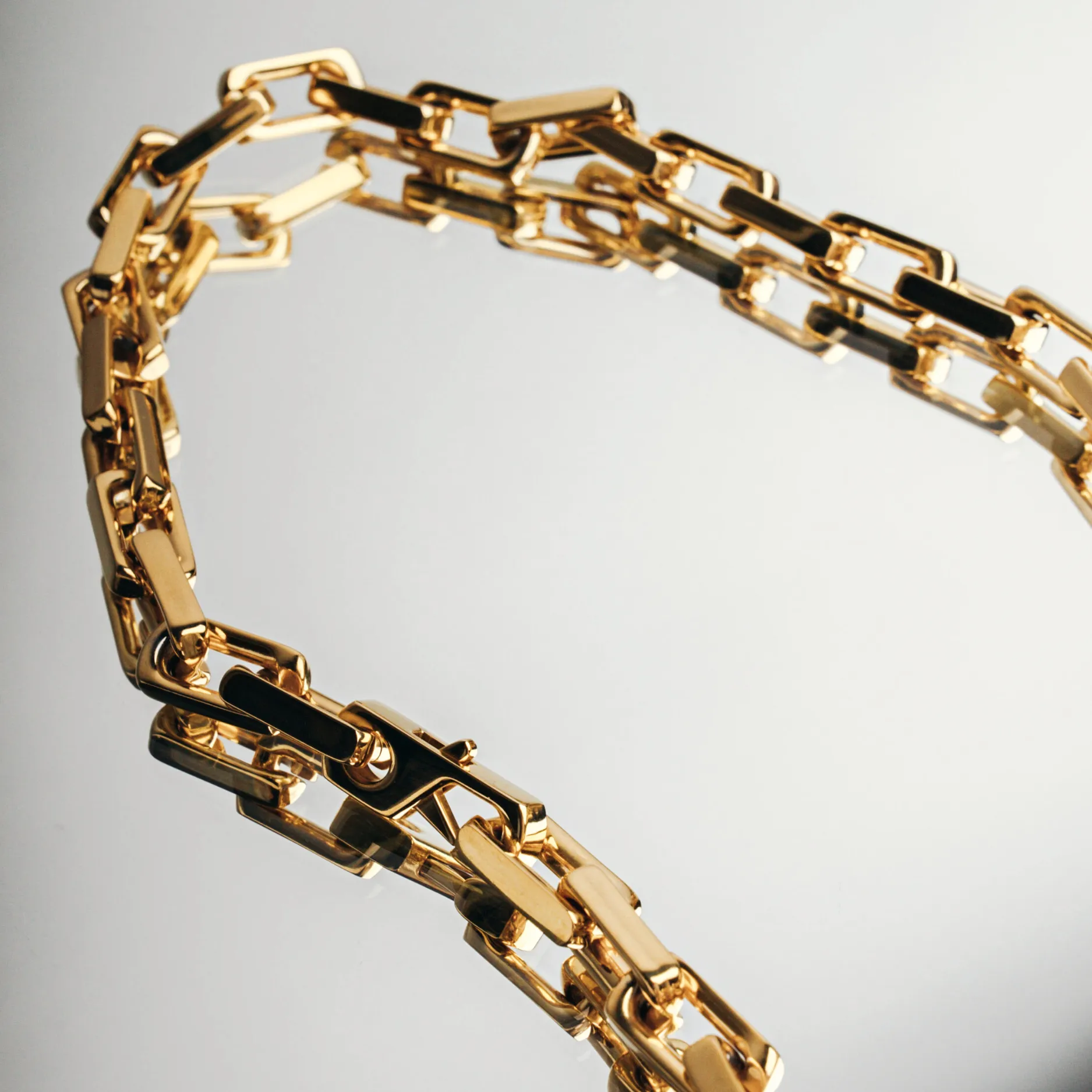 SAMSON Chain 2pc. Set 18K Gold - 10mm