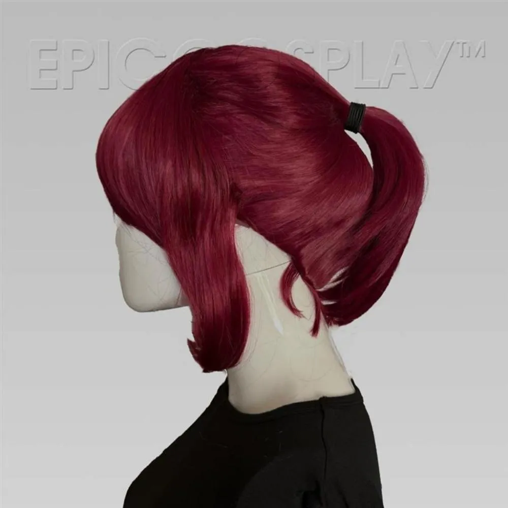 Signature - Sangria Red Short Ponytail Wig