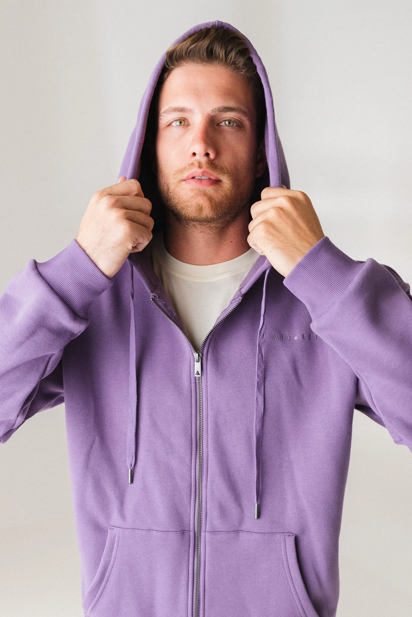 Vitality Cozy Uni Zip - Violet