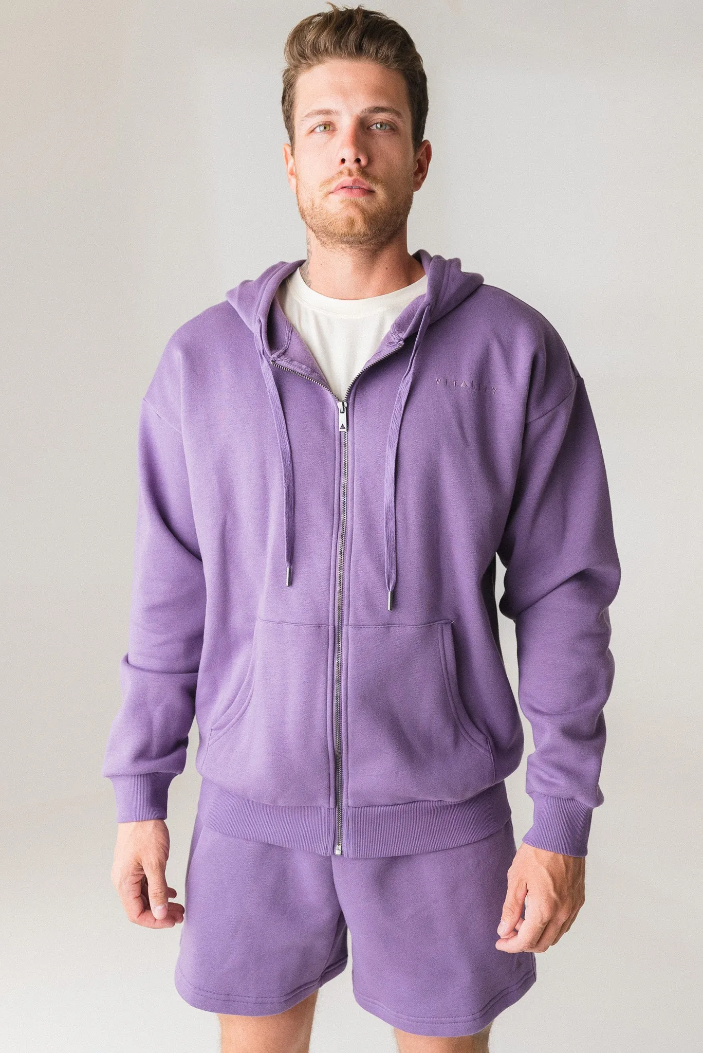 Vitality Cozy Uni Zip - Violet