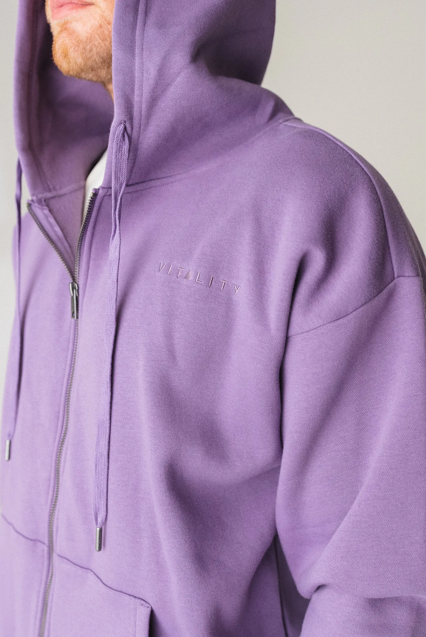 Vitality Cozy Uni Zip - Violet