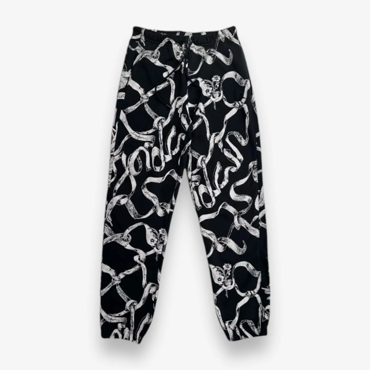 Women's JORDAN BROOKLYN FLEECE PANTS Black OWhite HF0443-045