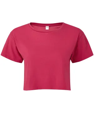 Womens TriDri® crop top | Hot Pink